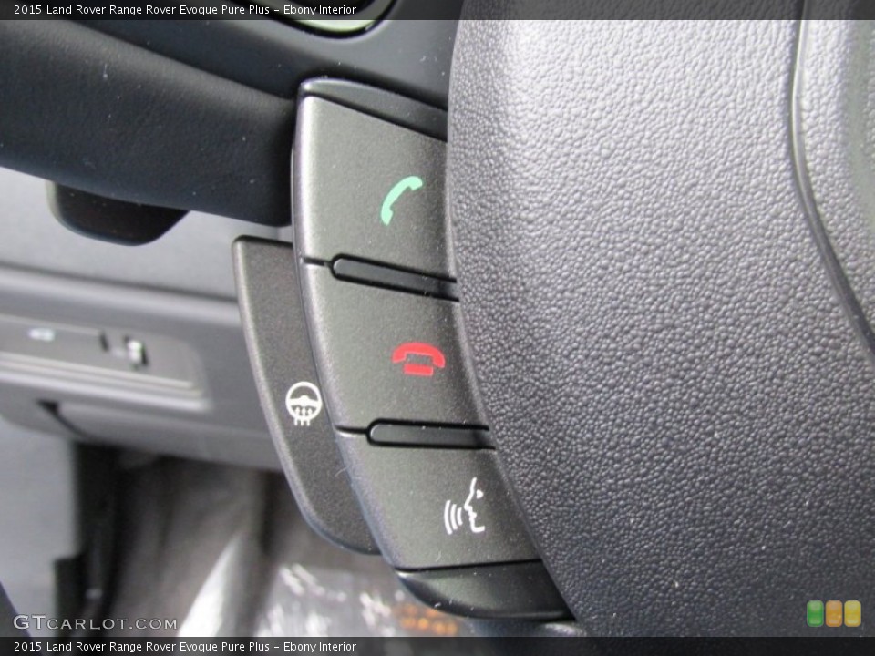 Ebony Interior Controls for the 2015 Land Rover Range Rover Evoque Pure Plus #98860063