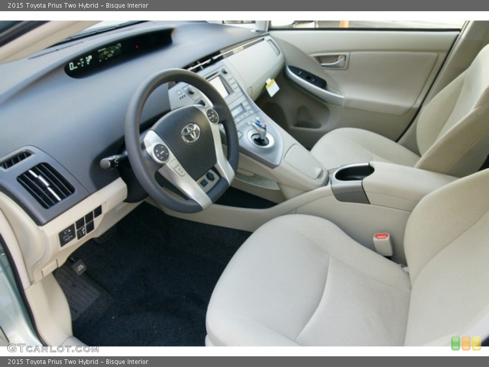 Bisque Interior Photo for the 2015 Toyota Prius Two Hybrid #98864145