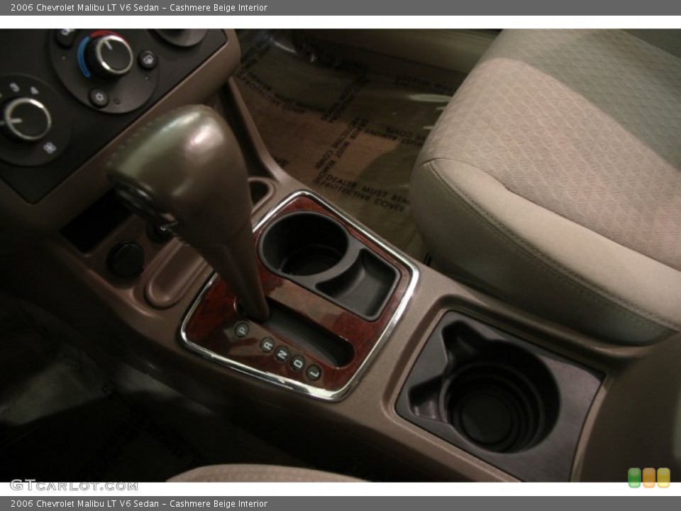 Cashmere Beige Interior Transmission for the 2006 Chevrolet Malibu LT V6 Sedan #98869100