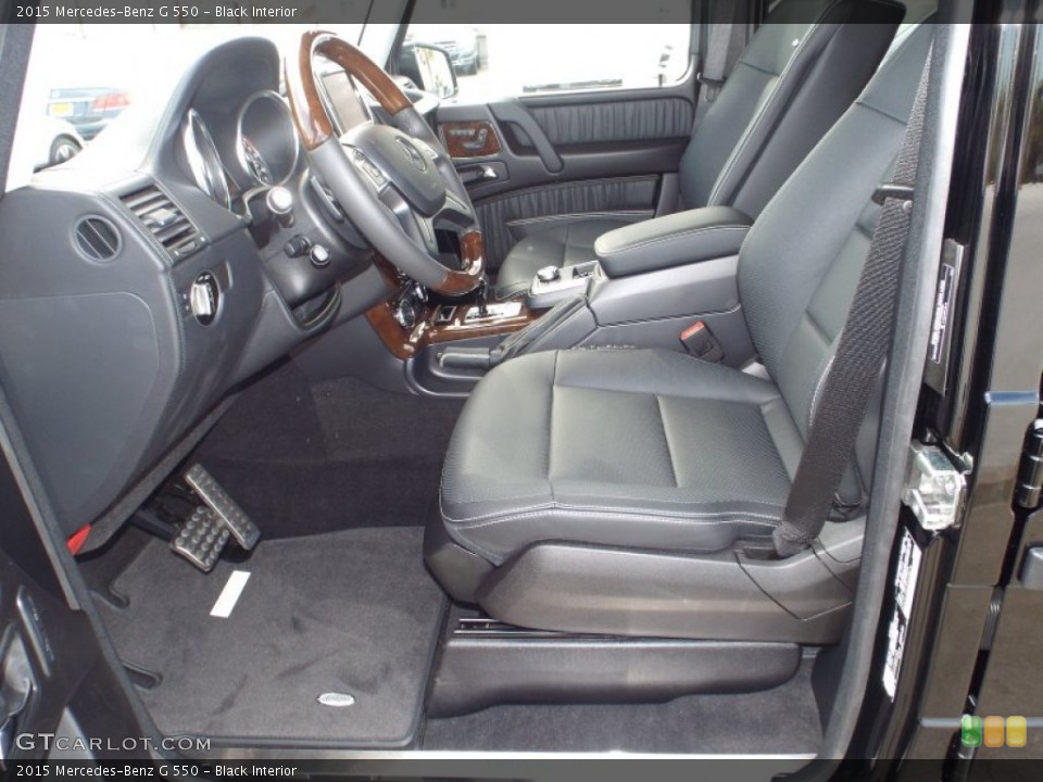 Black Interior Photo for the 2015 Mercedes-Benz G 550 #98879111