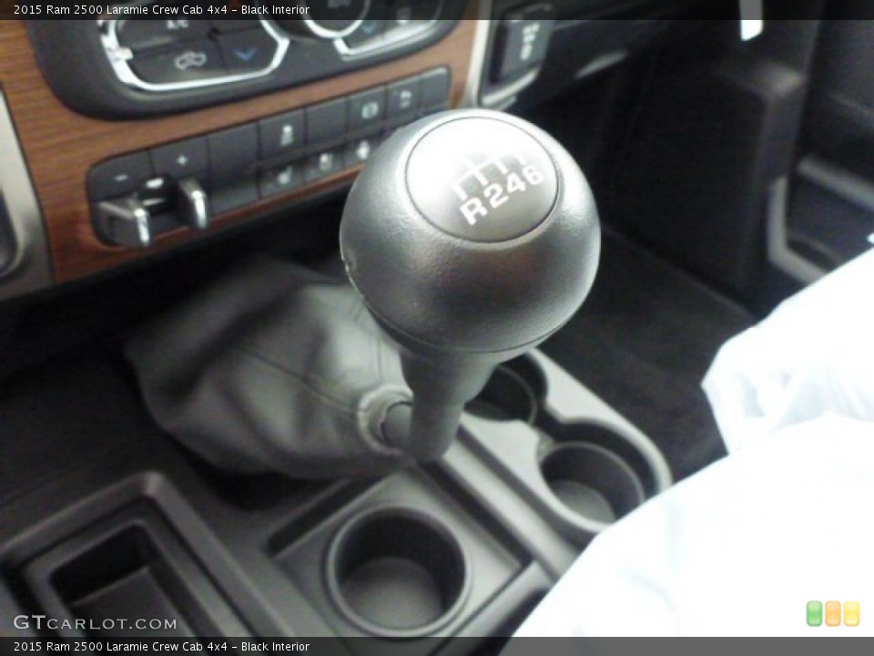 Black Interior Transmission for the 2015 Ram 2500 Laramie Crew Cab 4x4 #98883176