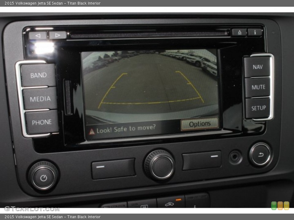 Titan Black Interior Controls for the 2015 Volkswagen Jetta SE Sedan #98886017