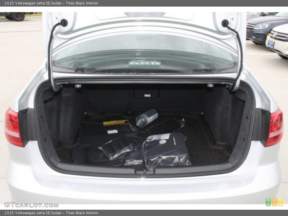 Titan Black Interior Trunk for the 2015 Volkswagen Jetta SE Sedan #98886131