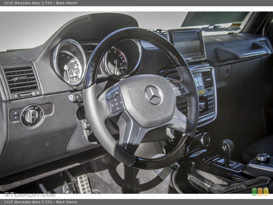 Black Interior Steering Wheel for the 2015 Mercedes-Benz G 550 #98896300