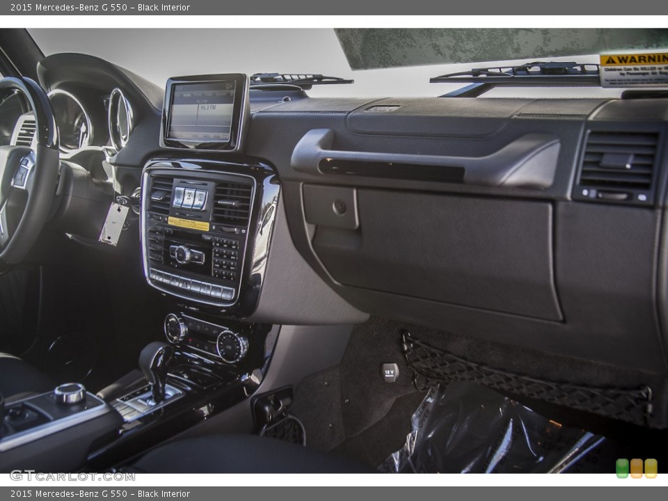 Black Interior Dashboard for the 2015 Mercedes-Benz G 550 #98896409