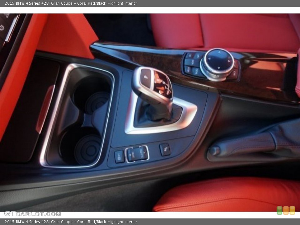 Coral Red/Black Highlight Interior Transmission for the 2015 BMW 4 Series 428i Gran Coupe #98897695