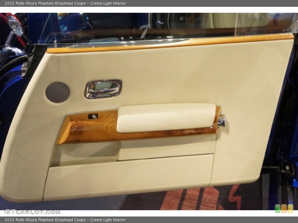 Creme Light Interior Door Panel for the 2013 Rolls-Royce Phantom Drophead Coupe #98900140