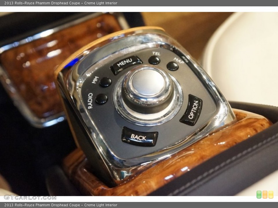 Creme Light Interior Controls for the 2013 Rolls-Royce Phantom Drophead Coupe #98900662