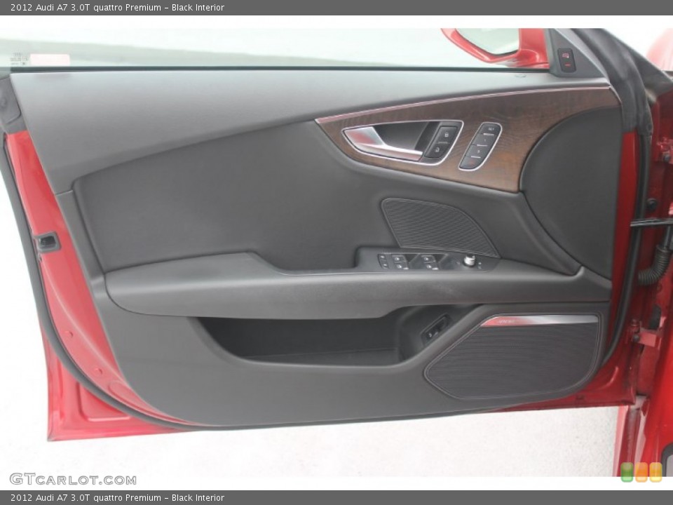 Black Interior Door Panel for the 2012 Audi A7 3.0T quattro Premium #98900804