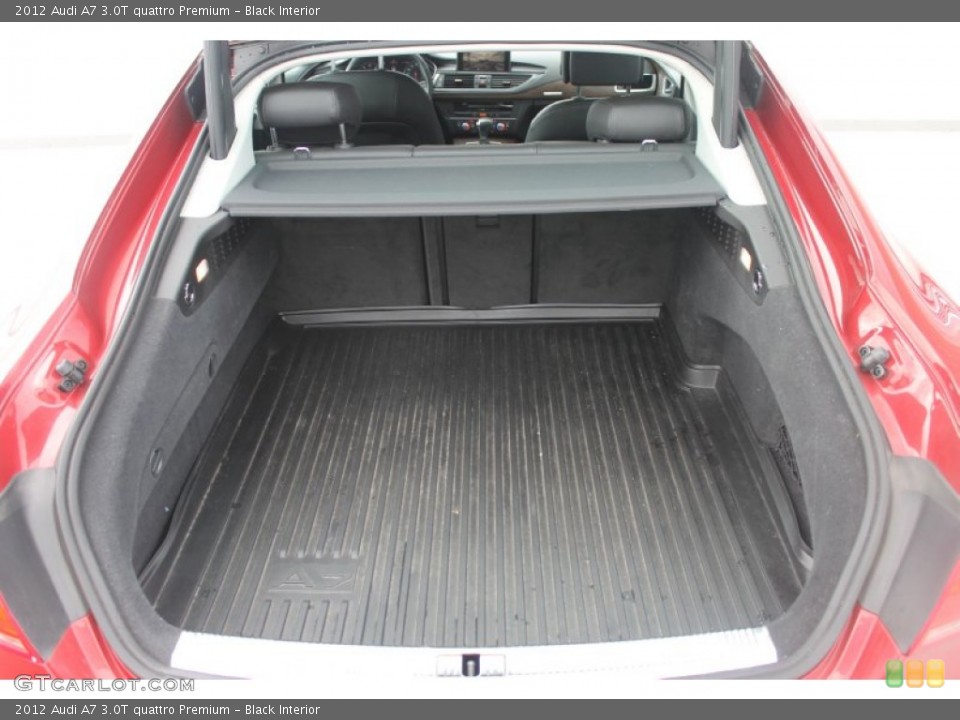 Black Interior Trunk for the 2012 Audi A7 3.0T quattro Premium #98901150