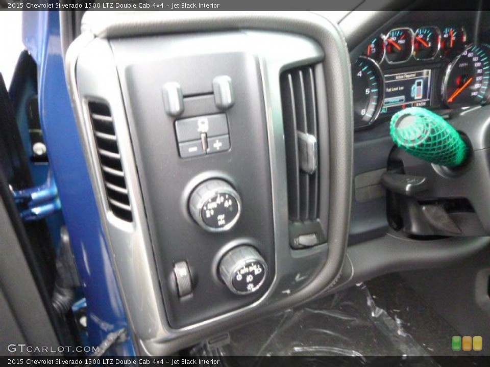 Jet Black Interior Controls for the 2015 Chevrolet Silverado 1500 LTZ Double Cab 4x4 #98905627