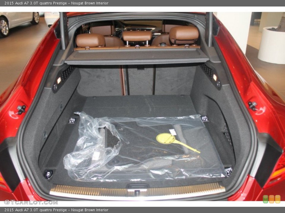 Nougat Brown Interior Trunk for the 2015 Audi A7 3.0T quattro Prestige #98910409