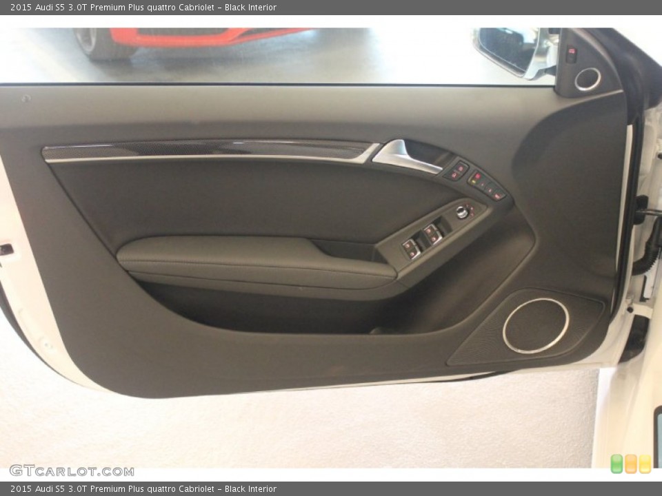 Black Interior Door Panel for the 2015 Audi S5 3.0T Premium Plus quattro Cabriolet #98911655