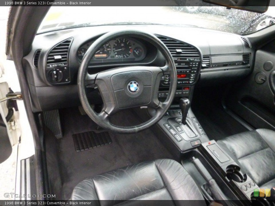 Black 1998 BMW 3 Series Interiors