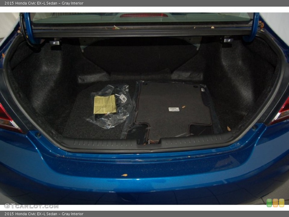 Gray Interior Trunk for the 2015 Honda Civic EX-L Sedan #98914087