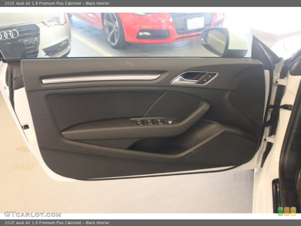 Black Interior Door Panel for the 2015 Audi A3 1.8 Premium Plus Cabriolet #98914251