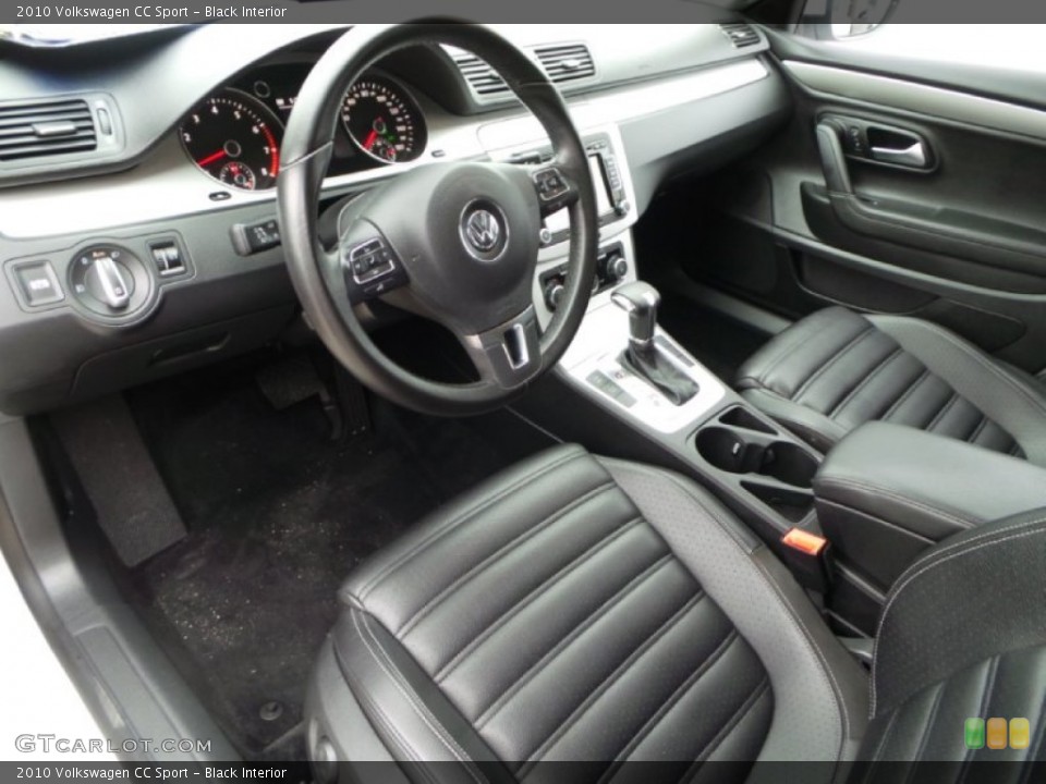 Black Interior Photo for the 2010 Volkswagen CC Sport #98920765