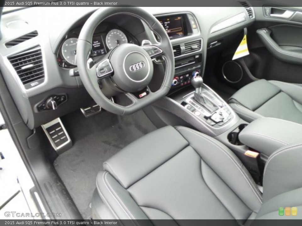 Black Interior Prime Interior for the 2015 Audi SQ5 Premium Plus 3.0 TFSI quattro #98924461