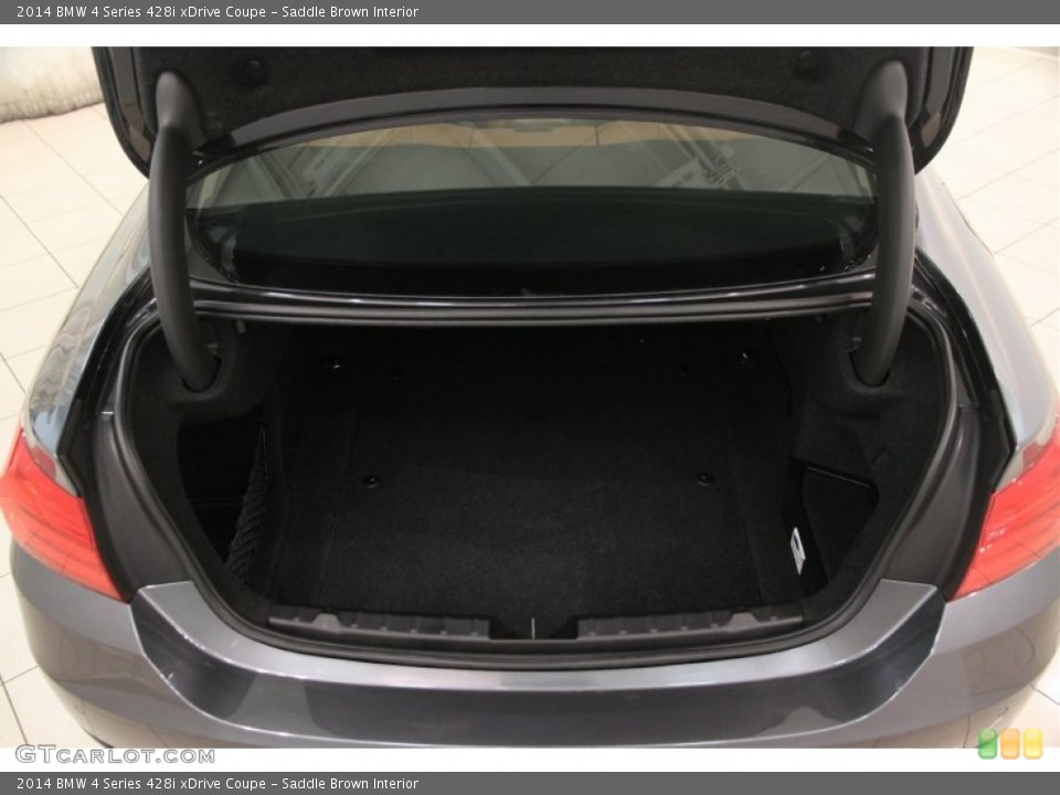 Saddle Brown Interior Trunk for the 2014 BMW 4 Series 428i xDrive Coupe #98929768