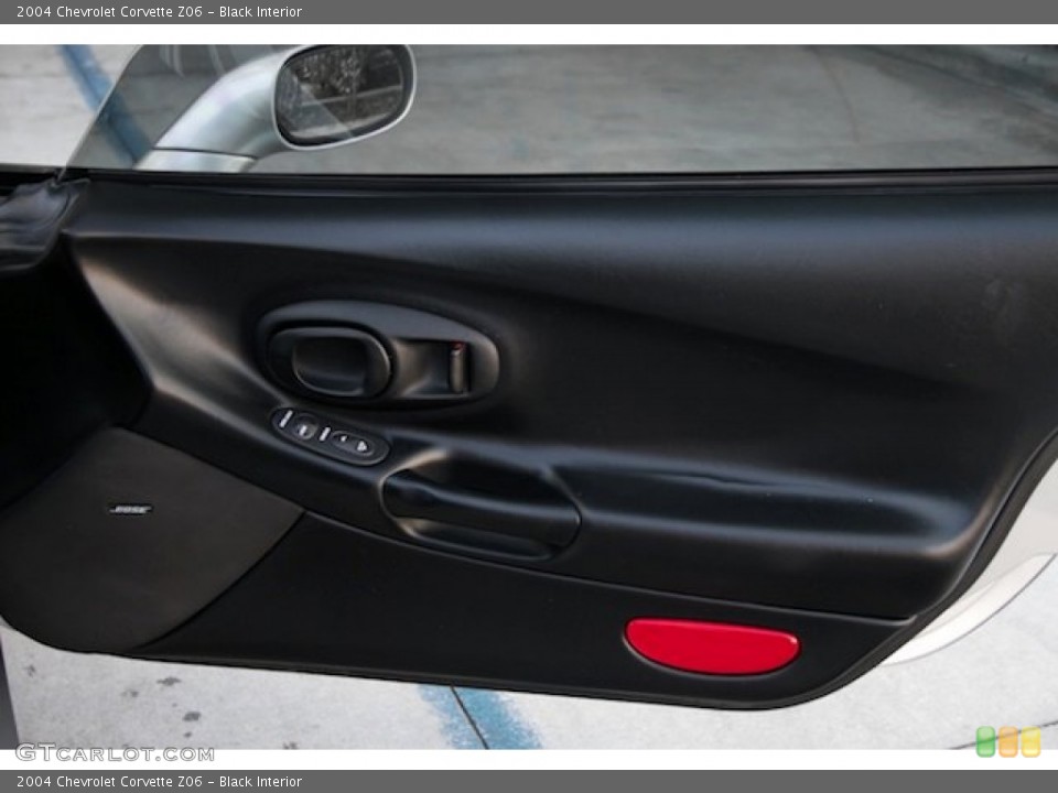 Black Interior Door Panel for the 2004 Chevrolet Corvette Z06 #98934007