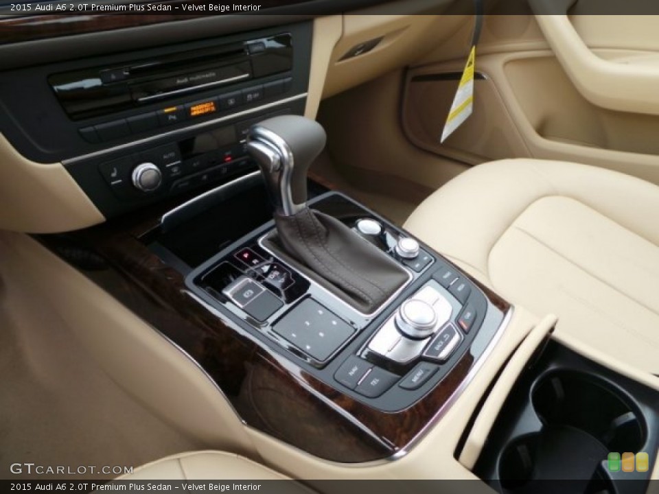 Velvet Beige Interior Transmission for the 2015 Audi A6 2.0T Premium Plus Sedan #98934286