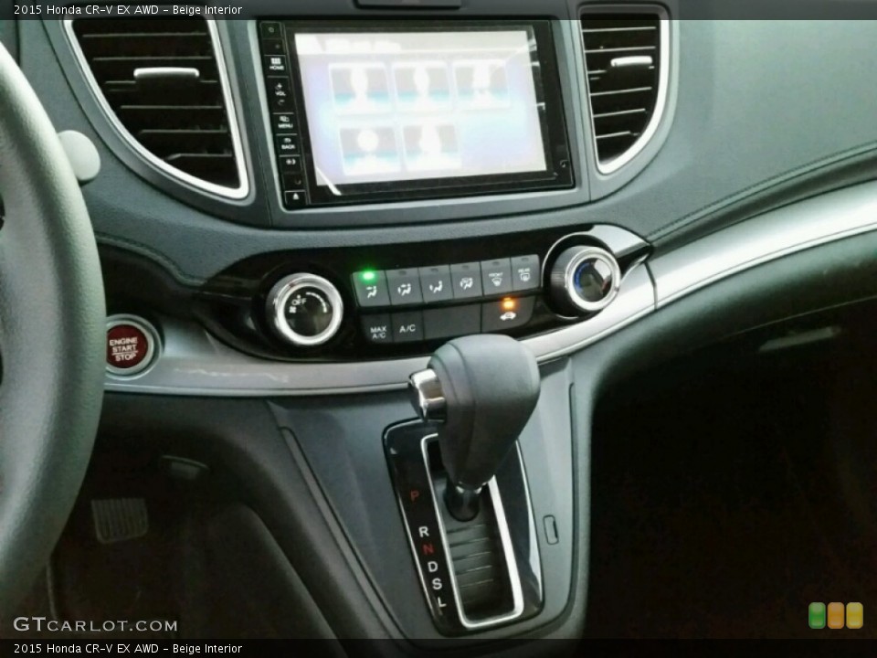 Beige Interior Transmission for the 2015 Honda CR-V EX AWD #98935642
