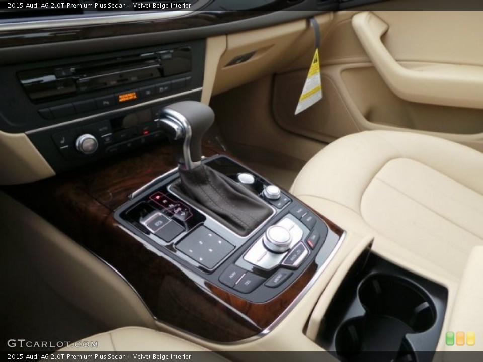 Velvet Beige Interior Transmission for the 2015 Audi A6 2.0T Premium Plus Sedan #98935990