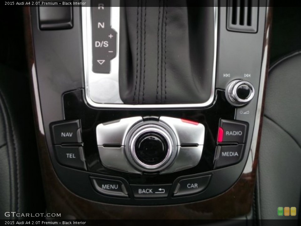Black Interior Controls for the 2015 Audi A4 2.0T Premium #98937709