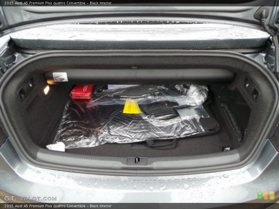 Black Interior Trunk for the 2015 Audi A5 Premium Plus quattro Convertible #98939352