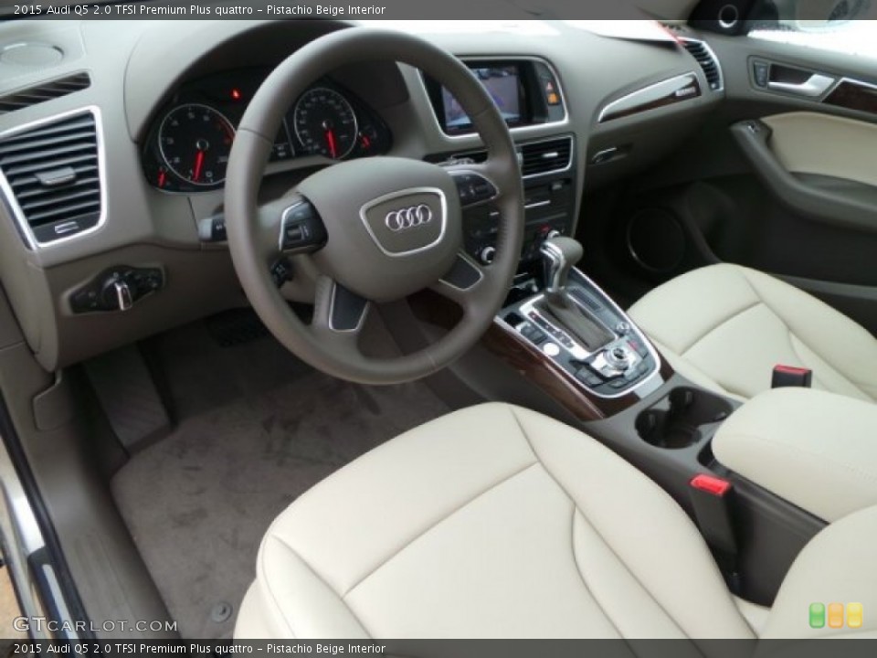 Pistachio Beige Interior Photo for the 2015 Audi Q5 2.0 TFSI Premium Plus quattro #98939748