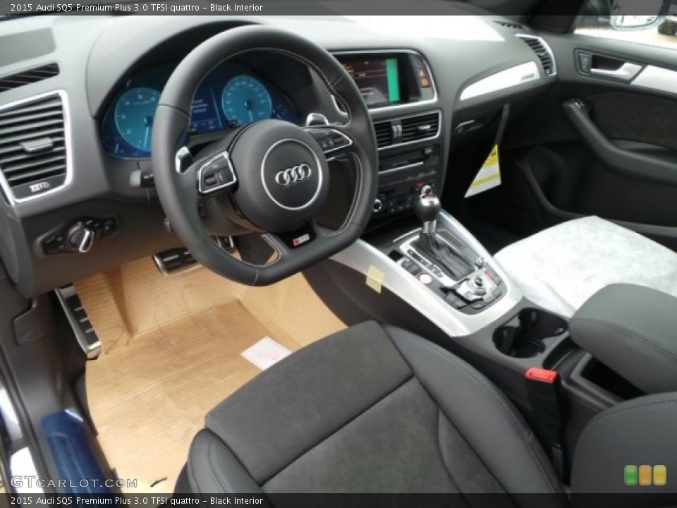 Black 2015 Audi SQ5 Interiors