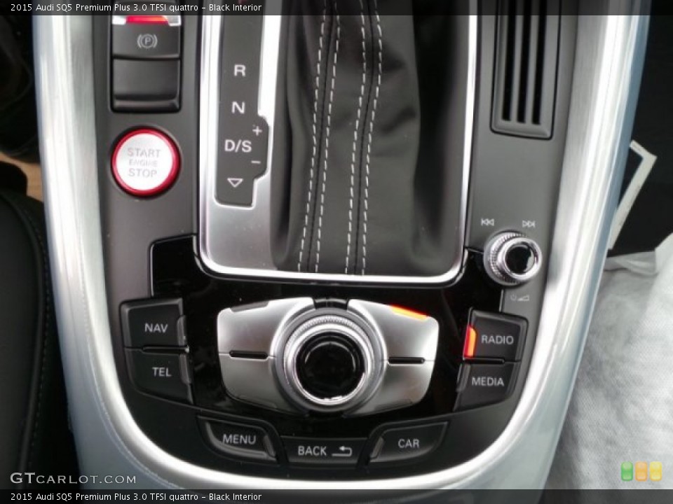 Black Interior Controls for the 2015 Audi SQ5 Premium Plus 3.0 TFSI quattro #98941684