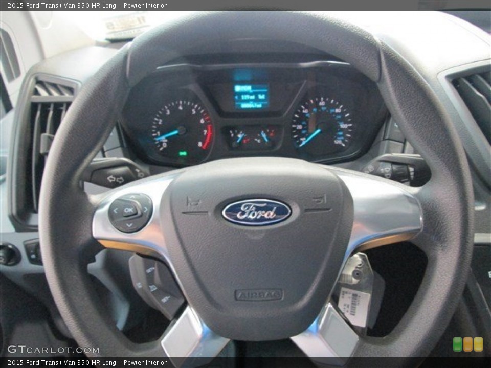 Pewter Interior Steering Wheel for the 2015 Ford Transit Van 350 HR Long #98943103