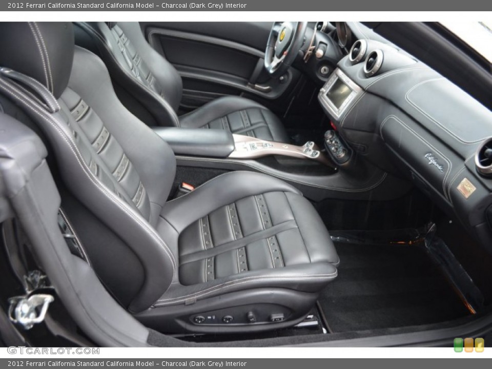 Charcoal (Dark Grey) Interior Photo for the 2012 Ferrari California  #98944684