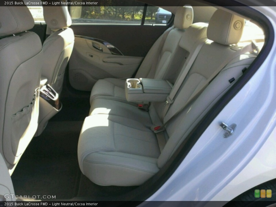 Light Neutral/Cocoa Interior Rear Seat for the 2015 Buick LaCrosse FWD #98957335