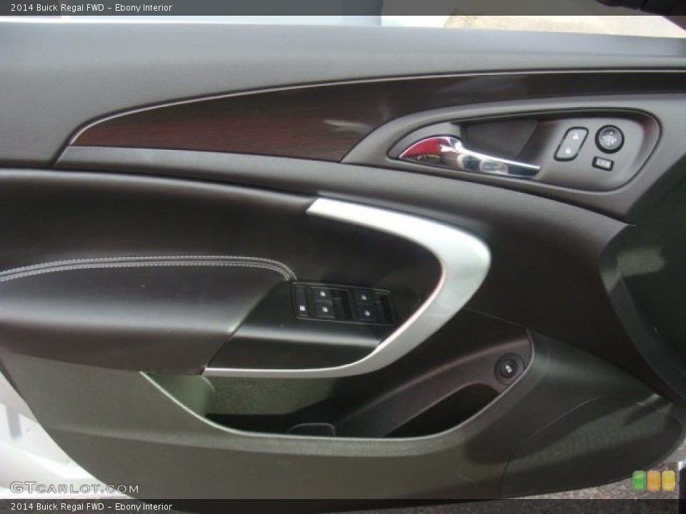 Ebony Interior Door Panel for the 2014 Buick Regal FWD #98964469