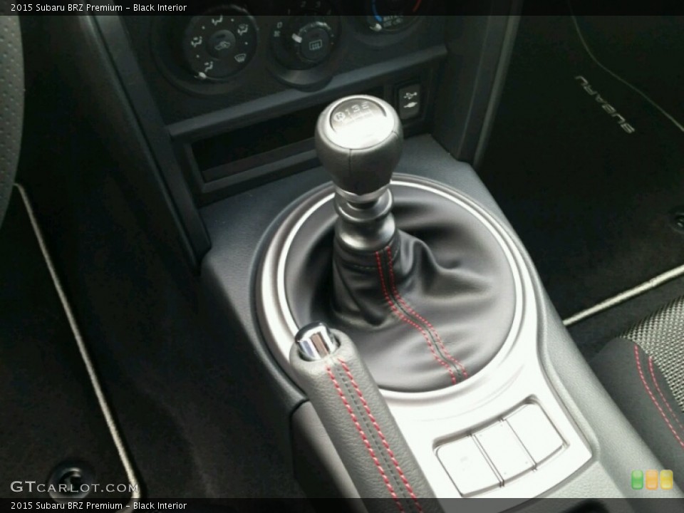 Black Interior Transmission for the 2015 Subaru BRZ Premium #98966329