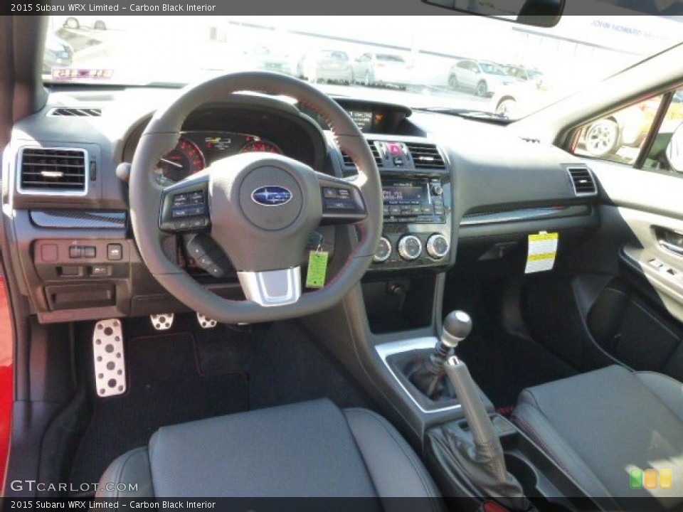 Carbon Black Interior Photo for the 2015 Subaru WRX Limited #98980186