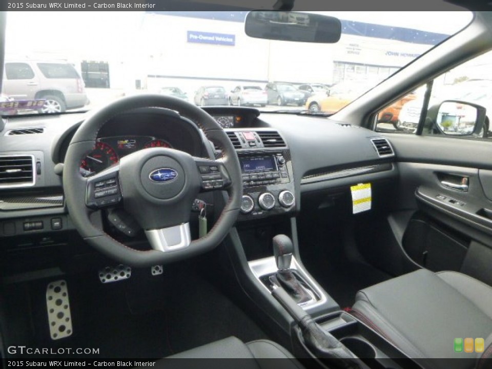 Carbon Black Interior Photo for the 2015 Subaru WRX Limited #98980405