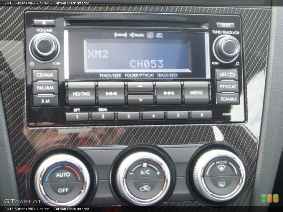 Carbon Black Interior Audio System for the 2015 Subaru WRX Limited #98980438