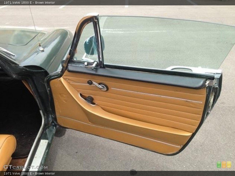 Brown Interior Door Panel for the 1971 Volvo 1800 E #98983425