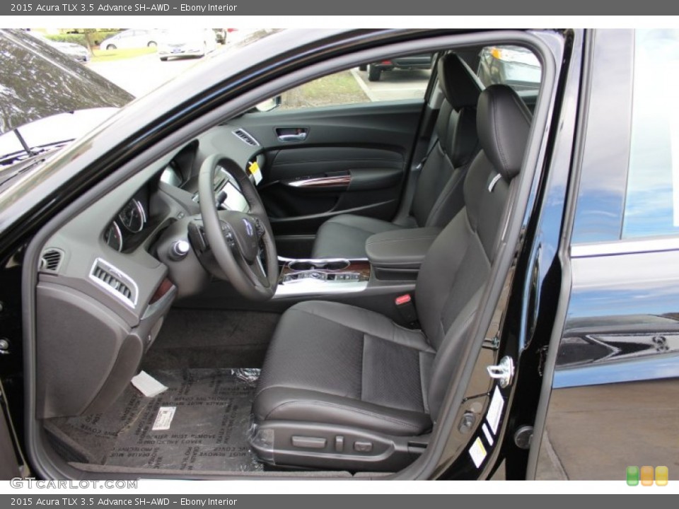 Ebony Interior Photo for the 2015 Acura TLX 3.5 Advance SH-AWD #98991961