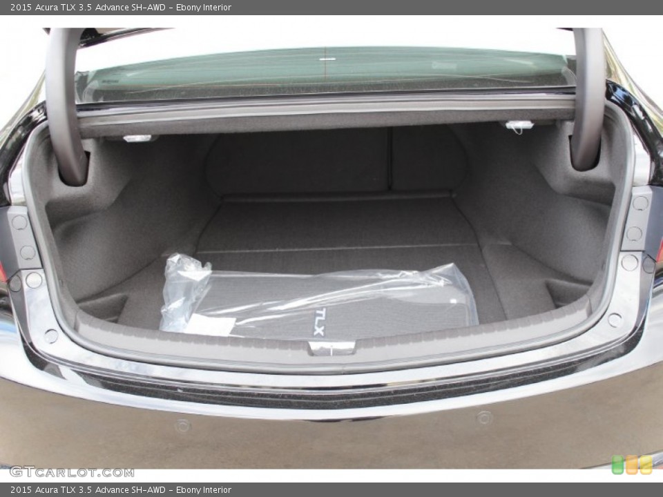 Ebony Interior Trunk for the 2015 Acura TLX 3.5 Advance SH-AWD #98992038