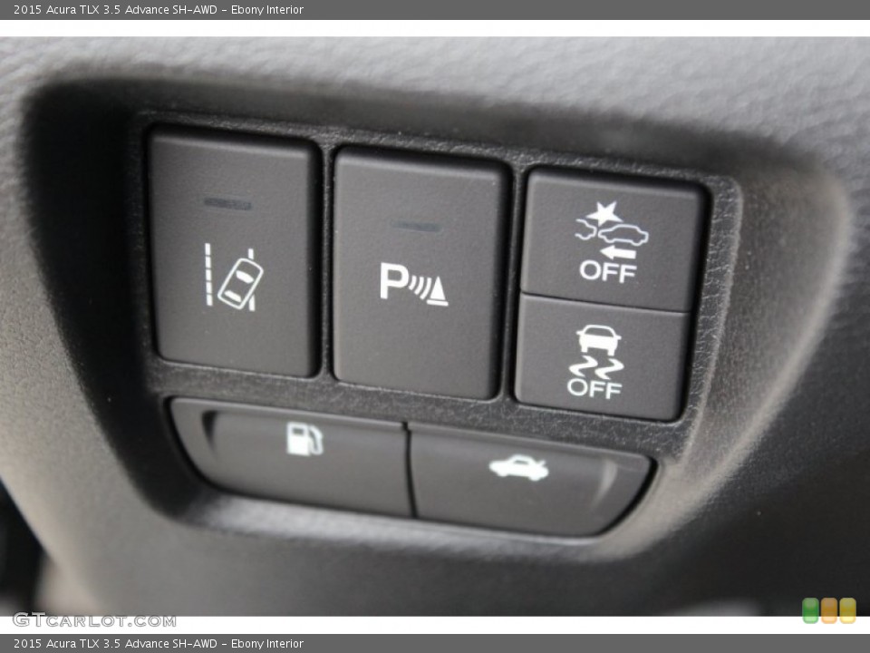 Ebony Interior Controls for the 2015 Acura TLX 3.5 Advance SH-AWD #98992152