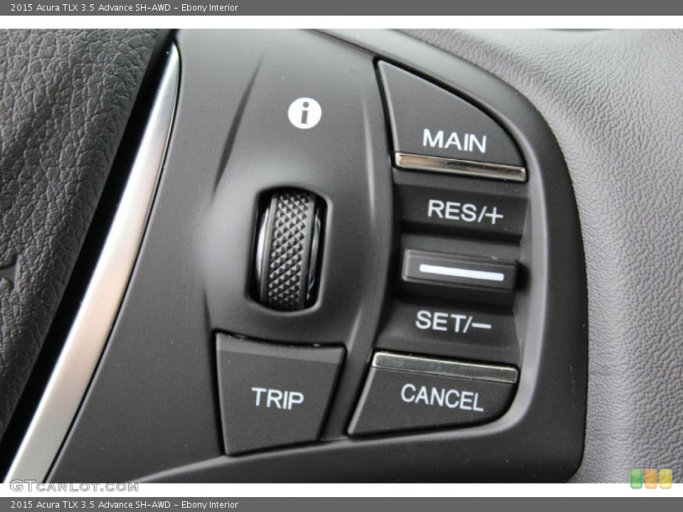 Ebony Interior Controls for the 2015 Acura TLX 3.5 Advance SH-AWD #98992341