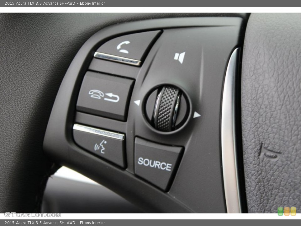 Ebony Interior Controls for the 2015 Acura TLX 3.5 Advance SH-AWD #98992362