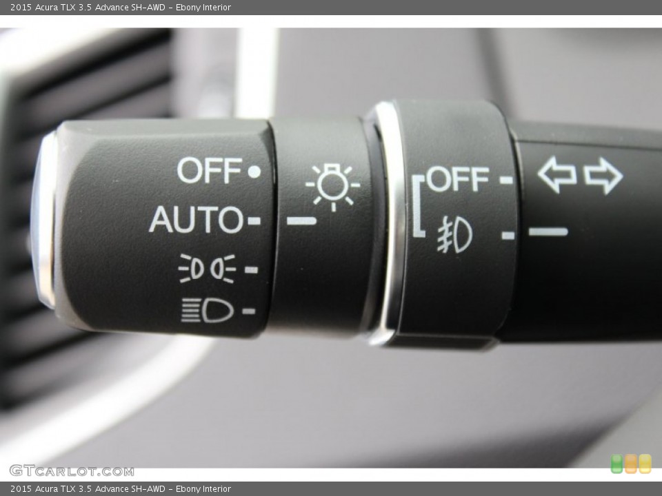 Ebony Interior Controls for the 2015 Acura TLX 3.5 Advance SH-AWD #98992422
