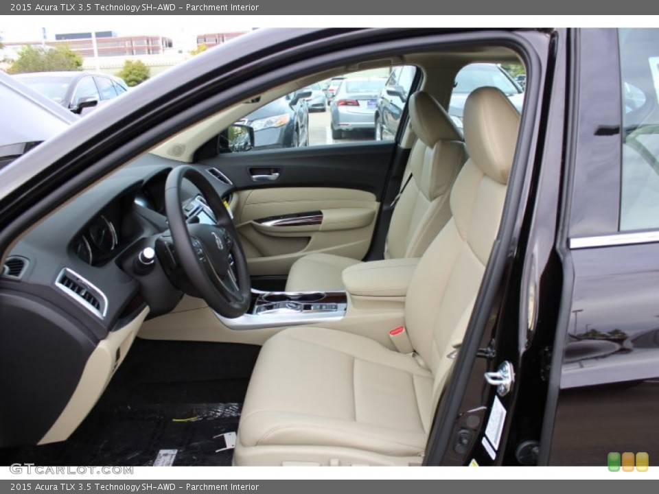 Parchment 2015 Acura TLX Interiors