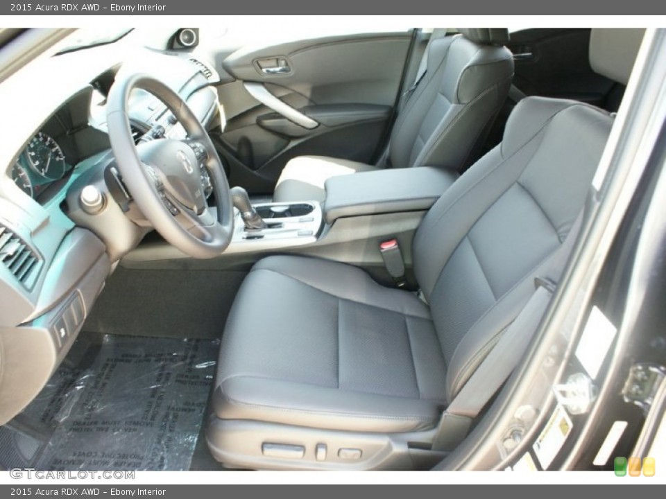 Ebony Interior Front Seat for the 2015 Acura RDX AWD #98998881