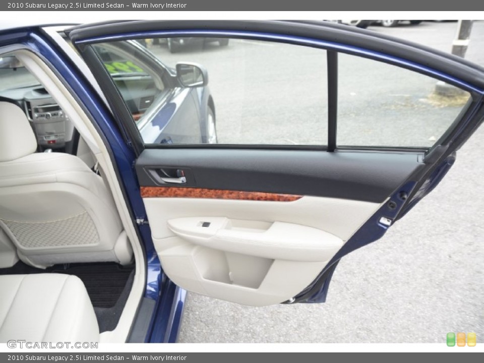 Warm Ivory Interior Door Panel for the 2010 Subaru Legacy 2.5i Limited Sedan #99001746